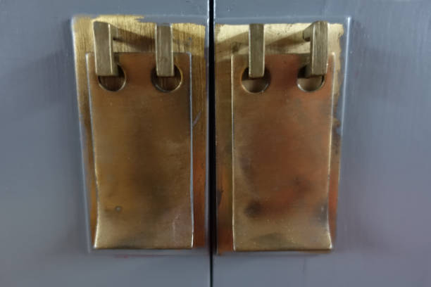 Brushed Brass Door Handles