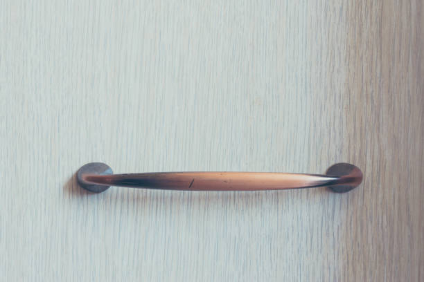 Brushed Brass Door Handle